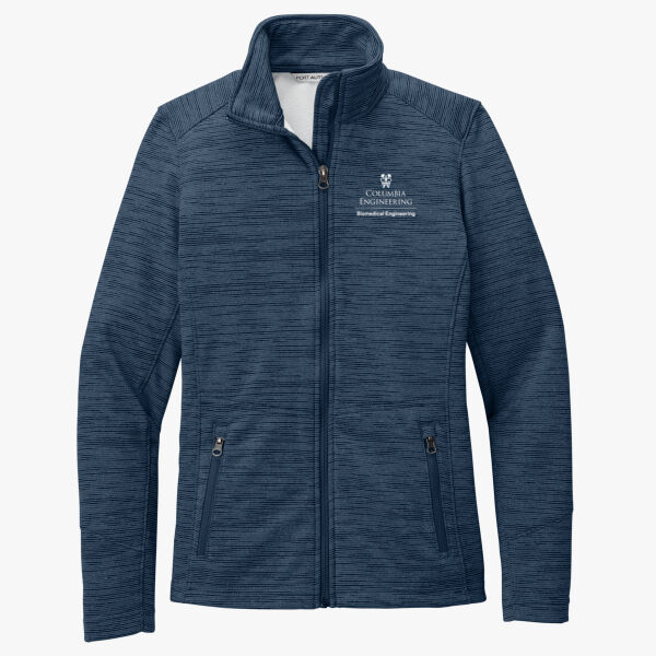 Ladies Digi Stripe Fleece Jacket Thumbnail